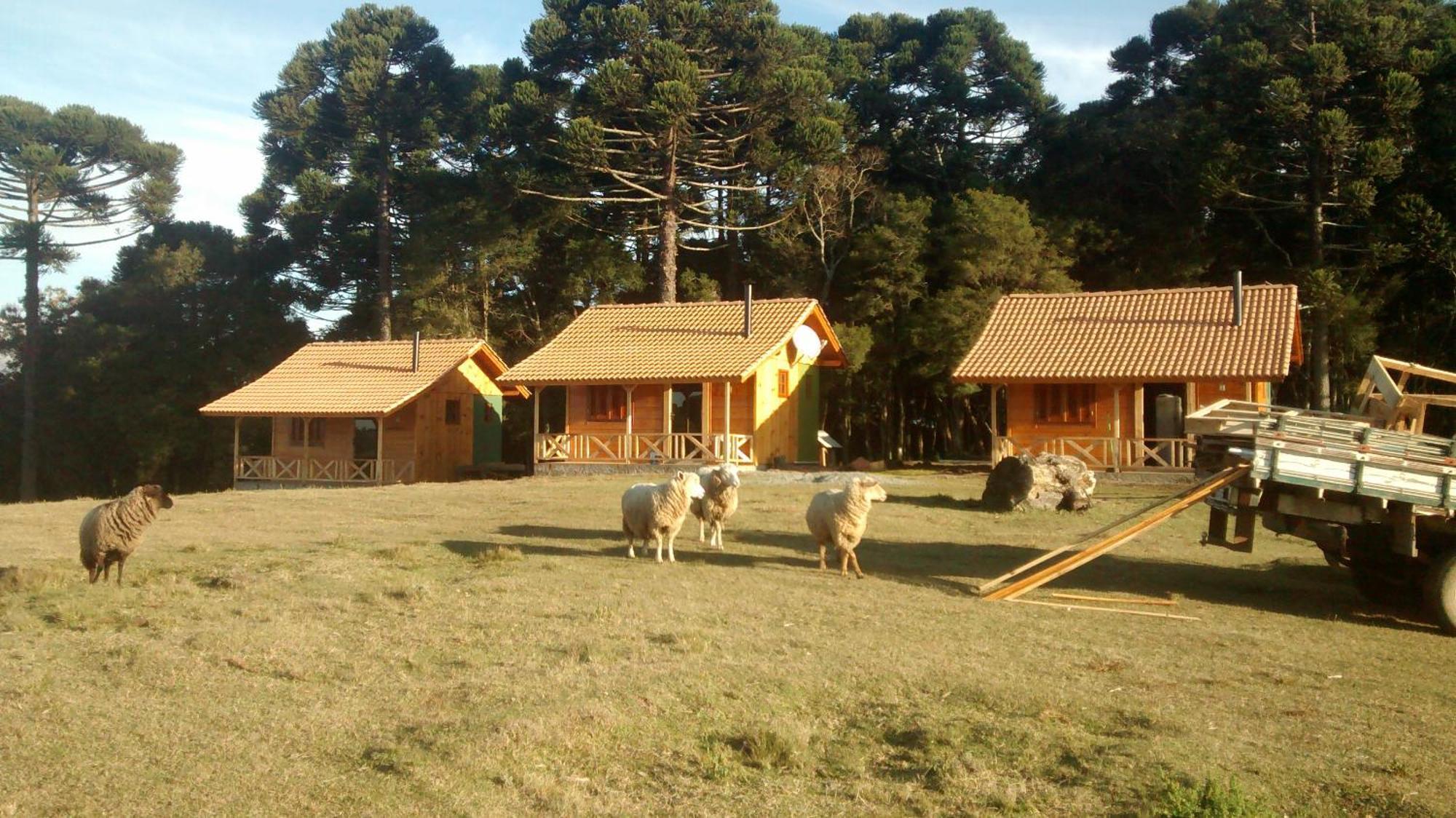 Chales Rincao Comprido Canela Buitenkant foto